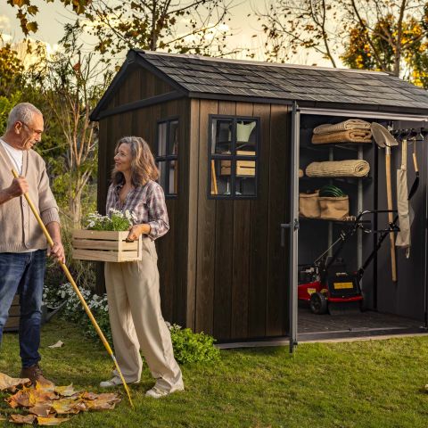 casetta giardino resina pvc keter apex, casette italia,