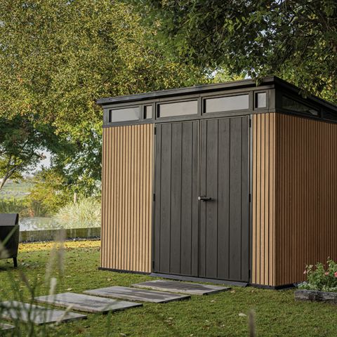 casetta giardino resina pvc keter PENT, casette italia