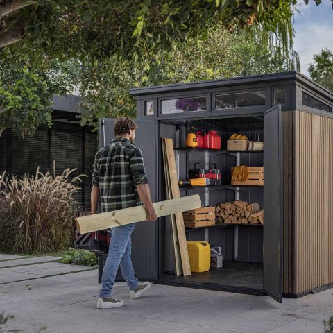 casetta giardino resina pvc keter PENT, casette italia