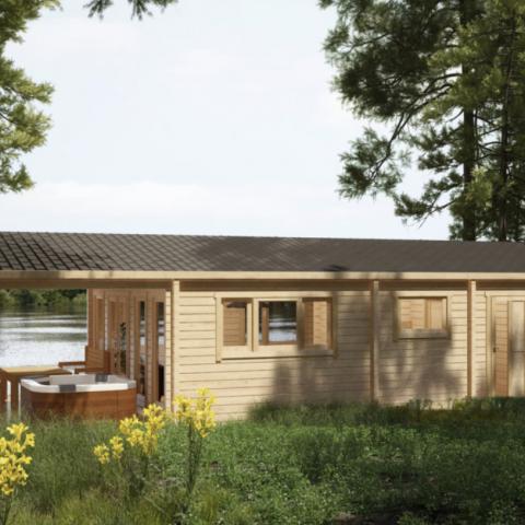 chalet in legno, casette abitabili, CIVETTA