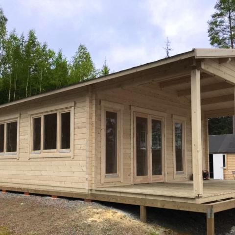 chalet in legno, casette abitabili, CIVETTA