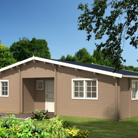 chalet in legno, casette abitabili, ponza