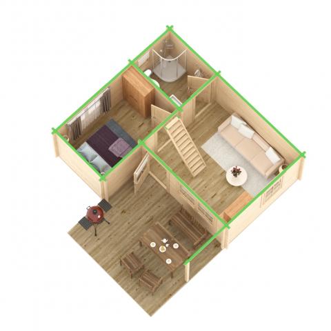chalet legno BERNINA layout3.jpg chalet in legno, casette abitabili, BERNINA