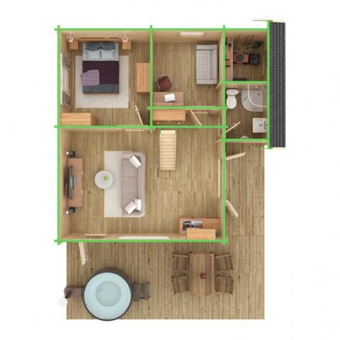 chalet legno MONTEBERNINA 40 2.jpg chalet in legno, casette abitabili, BERNINA 40