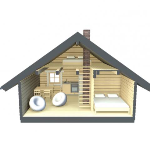 chalet in legno, casette abitabili, monviso