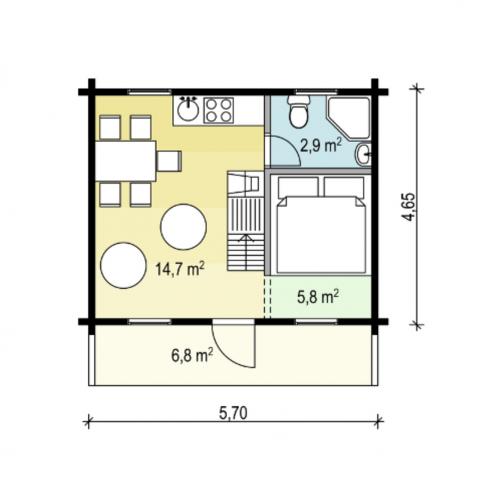 chalet in legno, casette abitabili, monviso