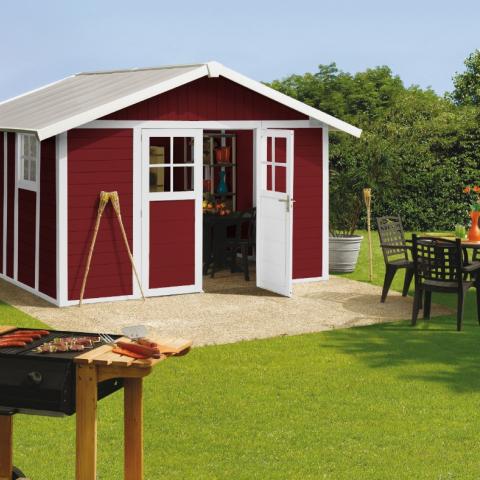 casette da giardino DECO RED