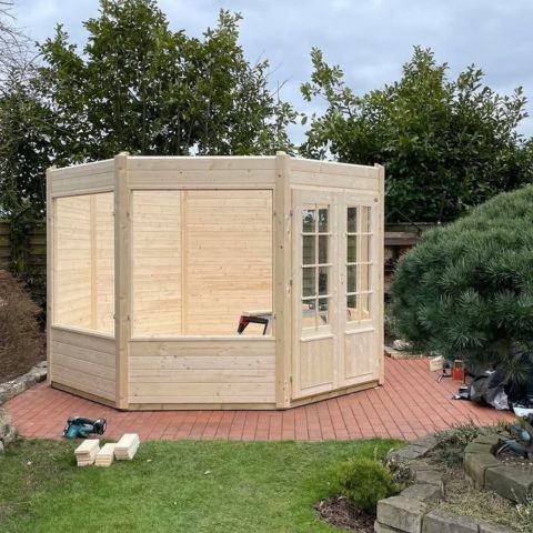 gazebo in legno, casette italia