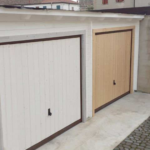 garage doppio in legno, box doppio in legno, casette italia