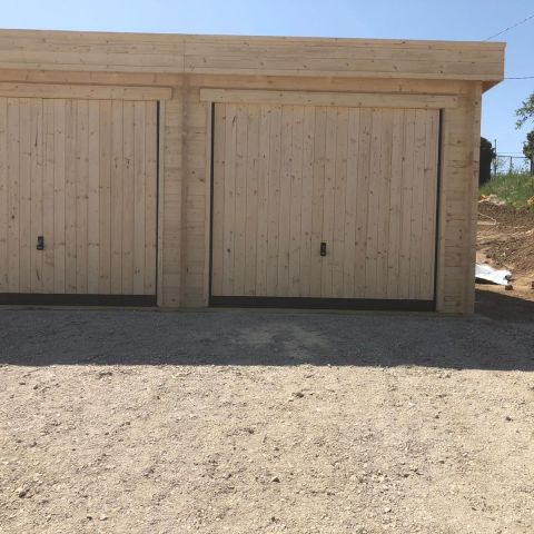 garage in legno, box auto legno, casette italia