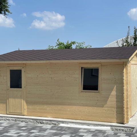 garage in legno, box auto legno, casette italia