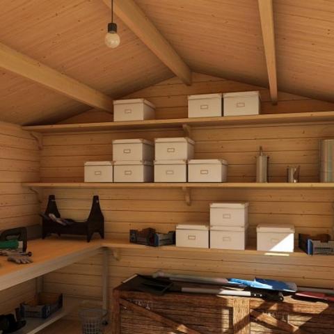 interni garage in legno 1_3.jpg garage in legno, box auto legno, garage prefabbricato, garage blockhouse