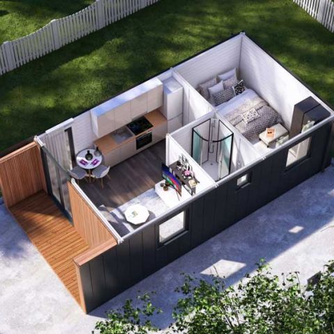 casetta coibentata isolata, casetta da giardino coibentata abitabile