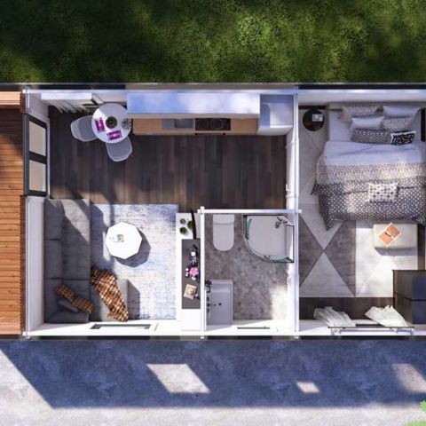 casetta coibentata isolata, casetta da giardino coibentata abitabile