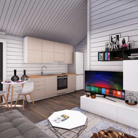 casetta coibentata isolata, casetta da giardino coibentata abitabile