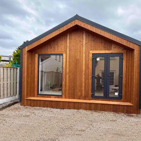 casetta coibentata isolata, casetta isolata abitabile, casa coibentata