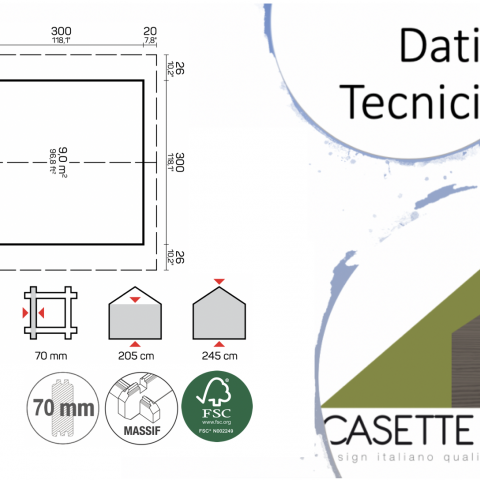 casette in legno, casette da giardino