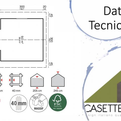 casette in legno, casette da giardino